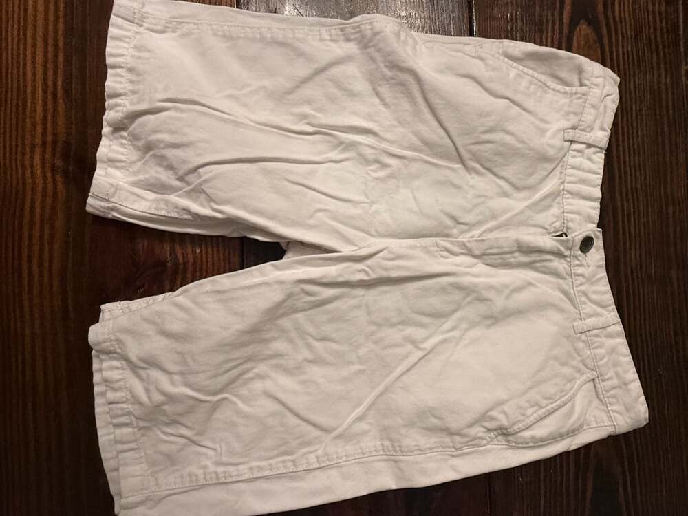 The Children's Place Boys White Chino Shorts Size 16